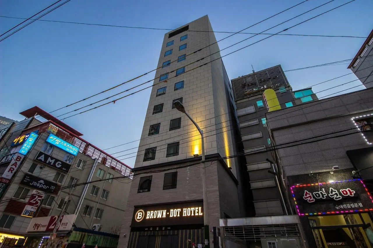 Brown-Dot Hotel Hadan Busan