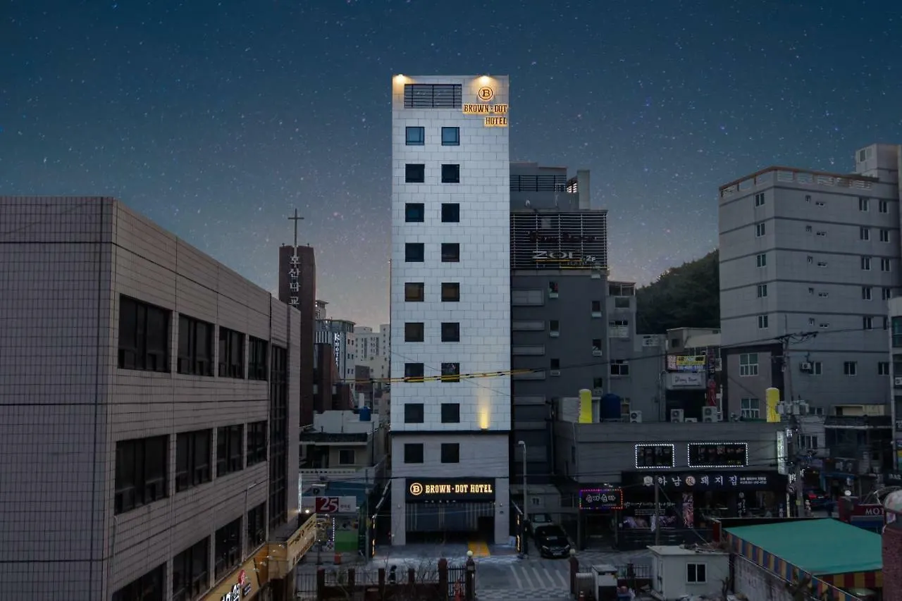 Brown-Dot Hotel Hadan Busan